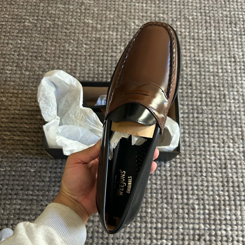 NEW! G.H. Bass “Logan” Colorblock Weejuns Loafers - Picture 7 of 16